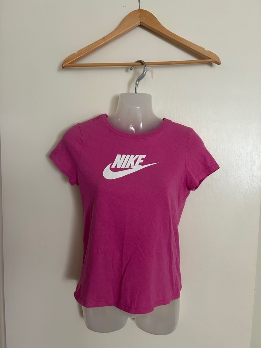 Nike Women's Magenta Short Sleeve Logo Tee​​